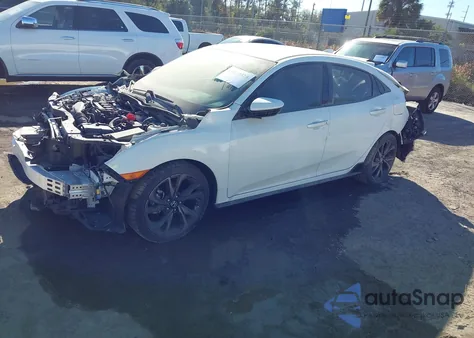 2017 Honda Civic Sport из США, поврежденный, VIN SHHFK7H44HU213825